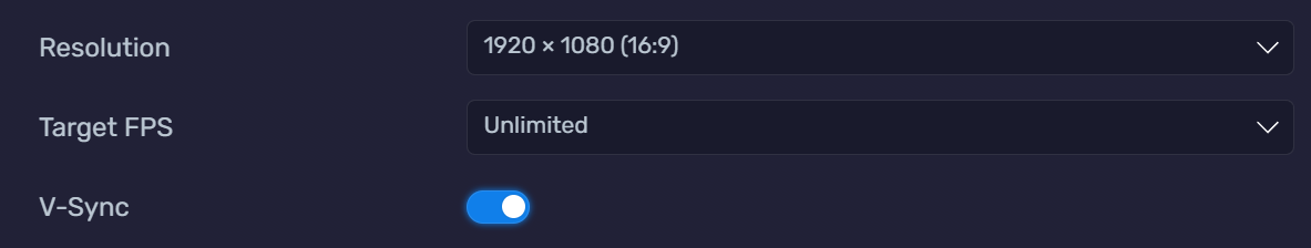 Desktop App Settings