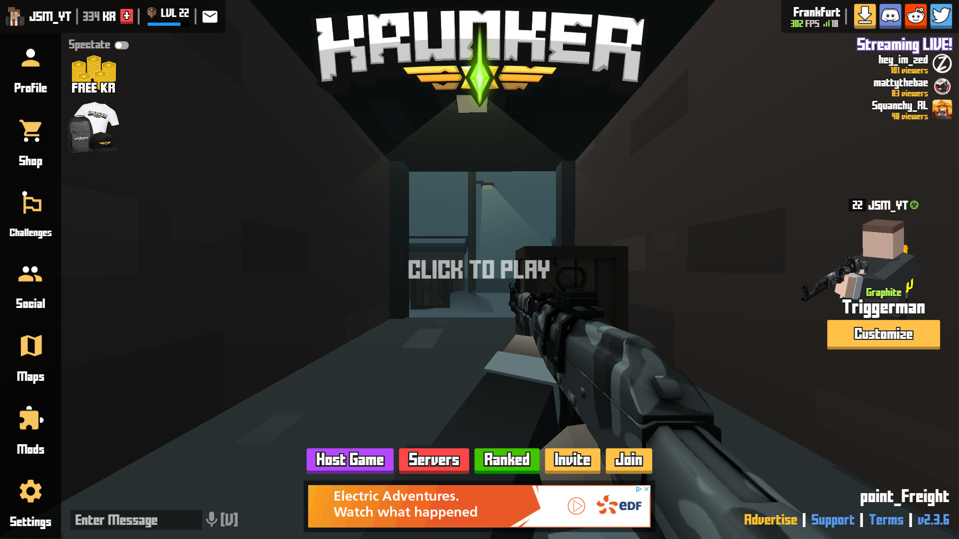 krunker css